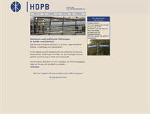 Tablet Screenshot of hdpb.de